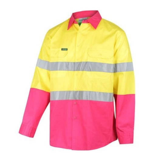 Picture of HI-VIS LIGHTWEIGHT LONG SLEEVE TAPED SHIRT